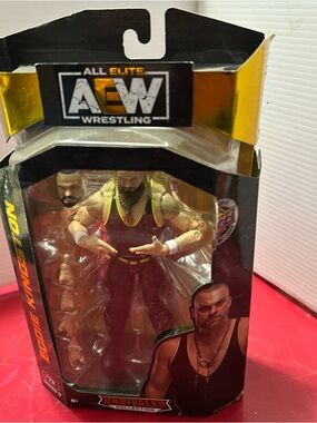 AEW Unrivaled Collection Eddie Kingston Action Figure - Black & Yellow